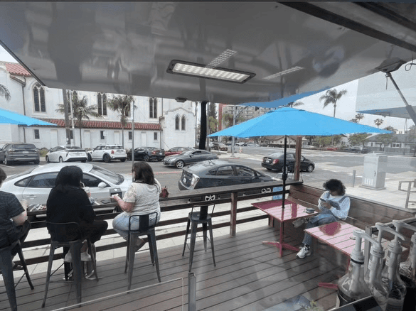 Space for Rent on Busy Street