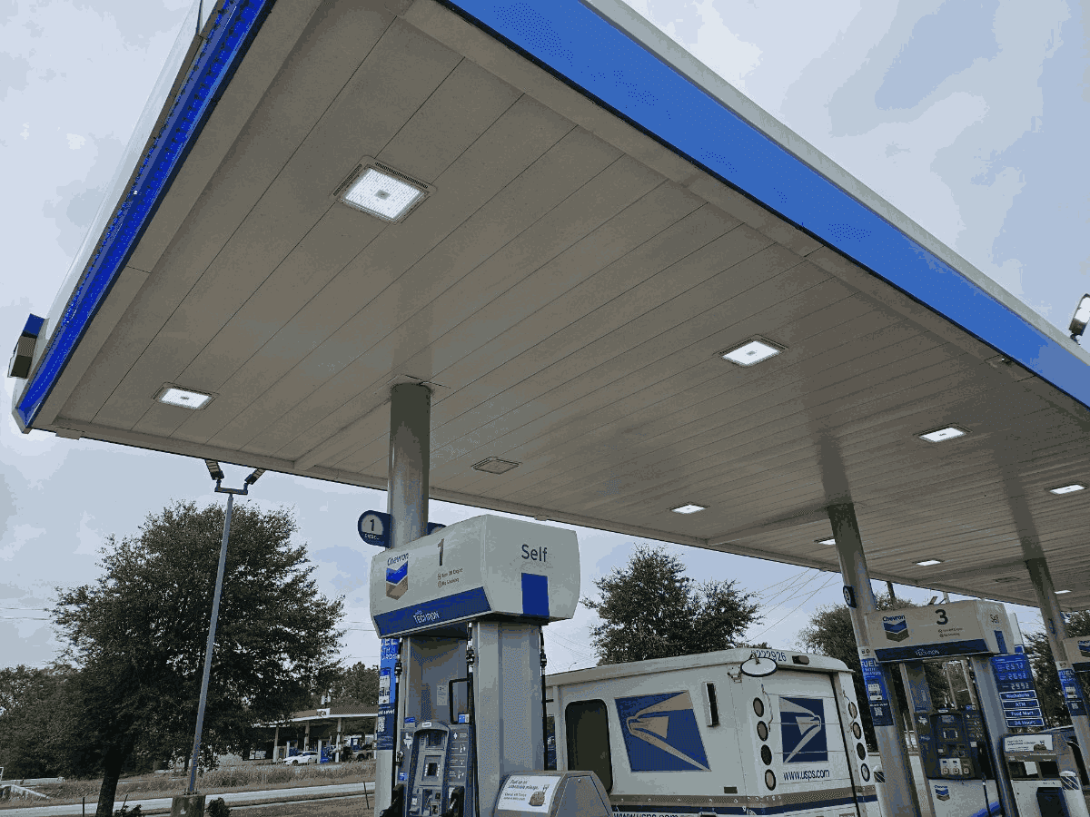 Taco Truck Space for Lease at Chevron Gas Station