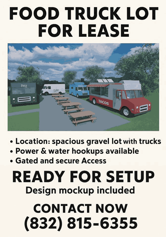 Almeda Rd Food Truck Space