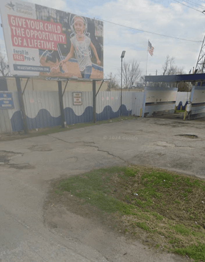 Polka Dot Park, coming soon! (Formerly a self serve car wash)