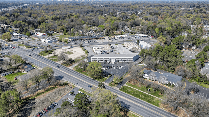 Corner of Albemarle and Sharon Amity Road