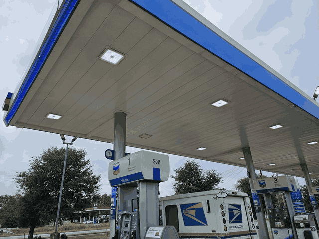 Taco Truck Space for Lease at Chevron Gas Station
