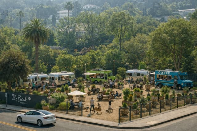 Studio City Outdoor Food Heaven & Beer Garden