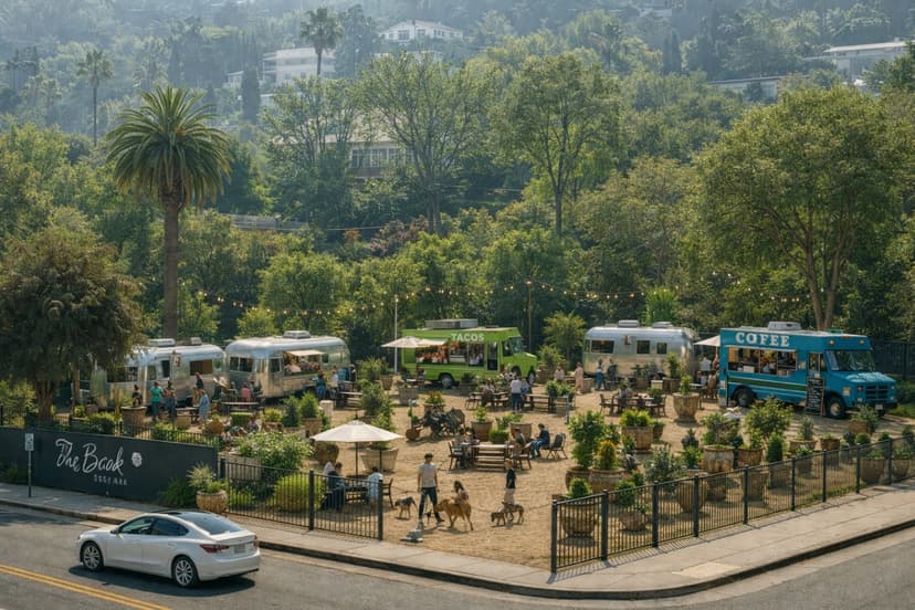Studio City Outdoor Food Heaven & Beer Garden