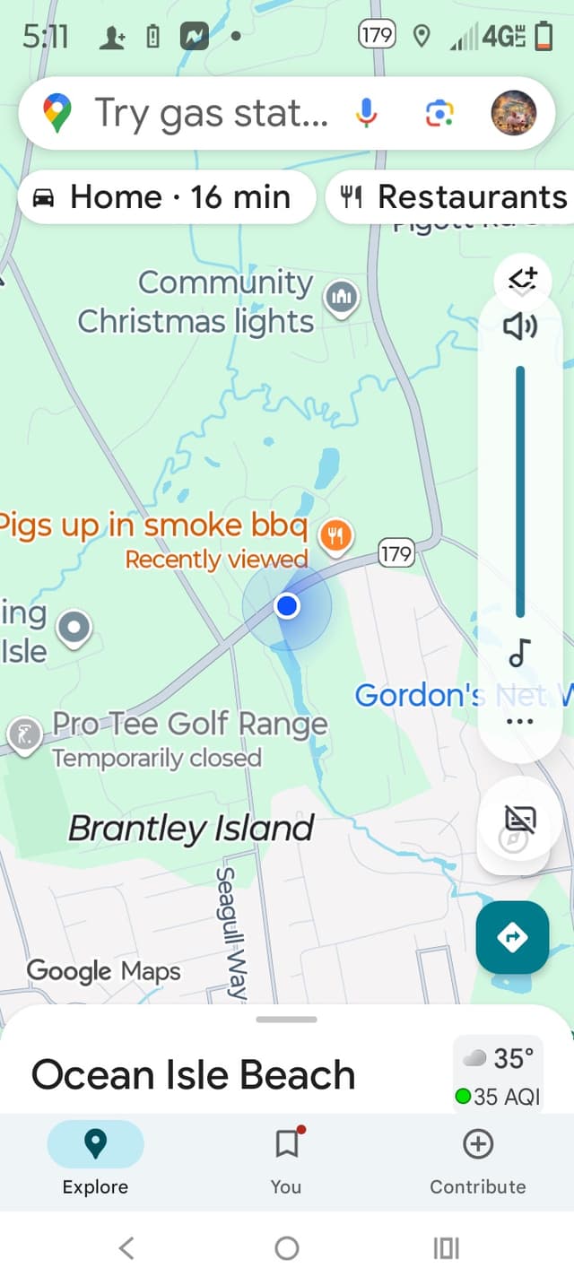 Pigs up in Smoke Food Court Ocean Isle Beach