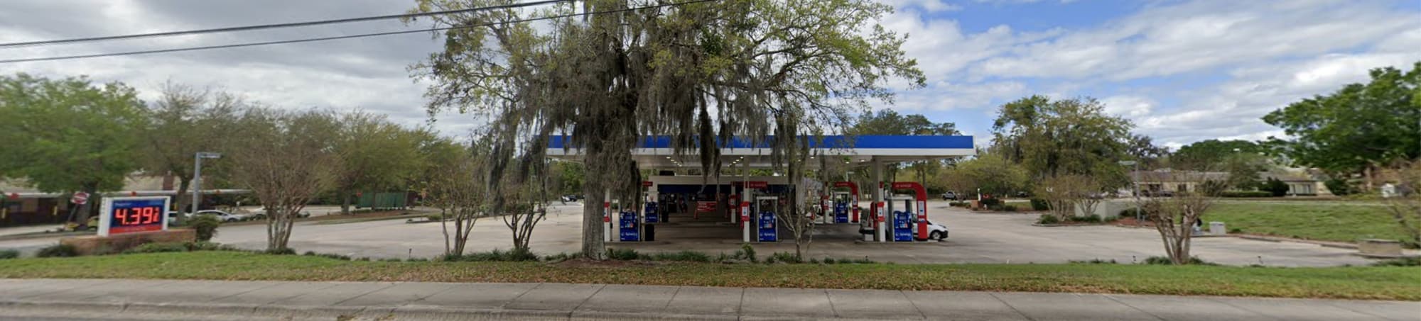 Mobil Gas Station