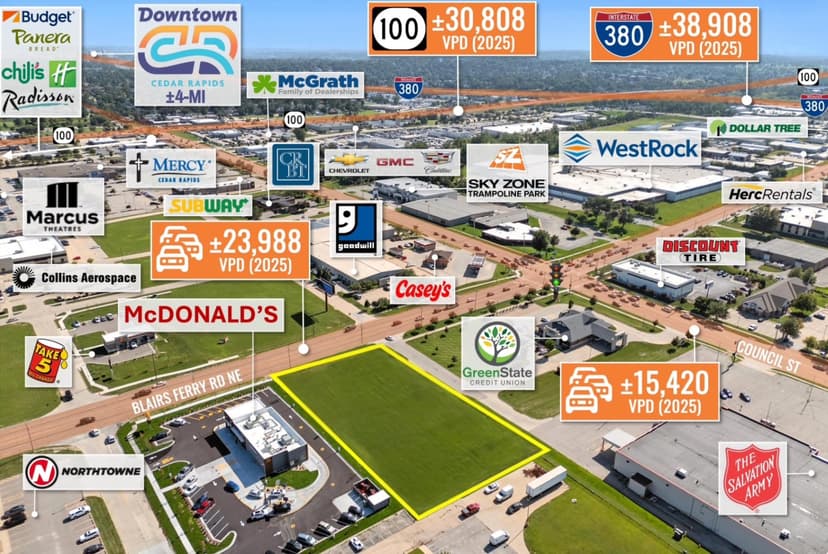 1350 Blairs Ferry Rd Ne - Cedar Rapids Ia