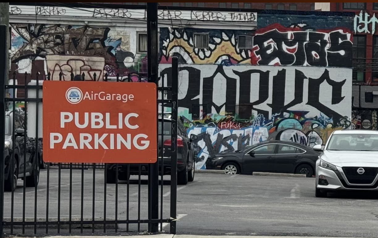Graffiti Alley Parking Lot
