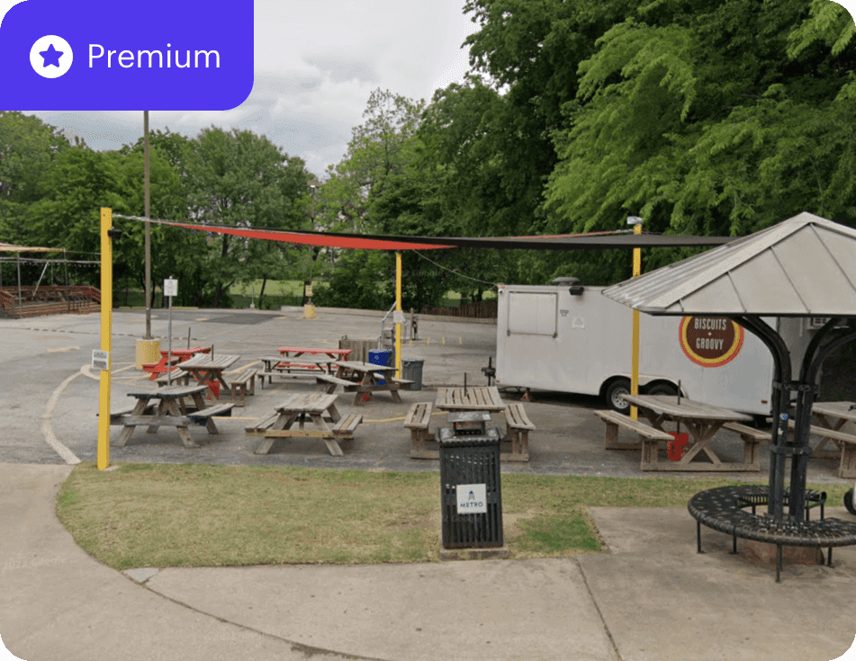 Food Truck Lot on Barton Springs and South Lamar