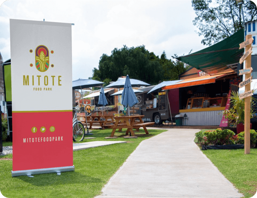 Join our Latin cuisine food cart lot