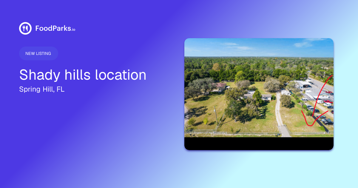Shady Hills Location In Spring Hill Florida Food Truck Space For Opengraph Image 1dp8t4